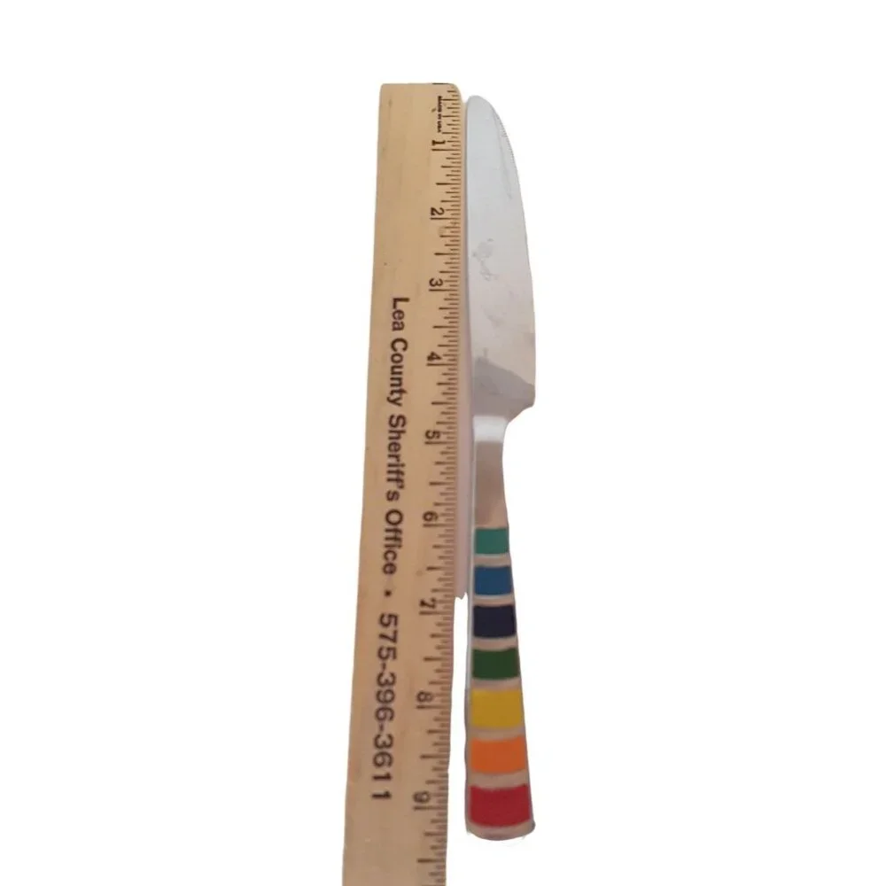 Fiesta MASQUERADE‎  Stainless  Homer Laughlin  Silverware Flatware  Dinner Knife